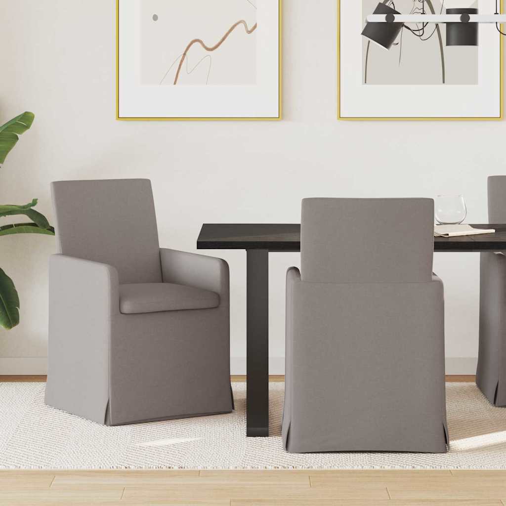 Jídelní Židle 2 Ks Textil 57 X 68 X 94 Cm