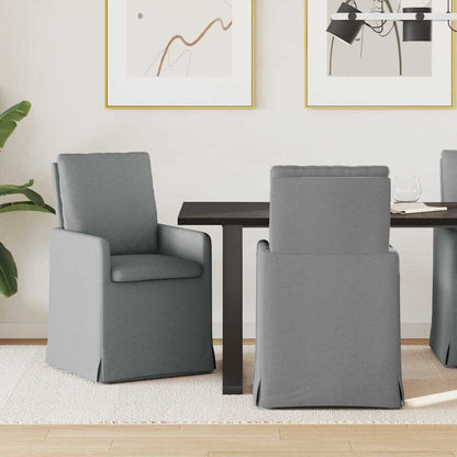 Jídelní Židle 2 Ks Textil 57 X 67 X 98 Cm