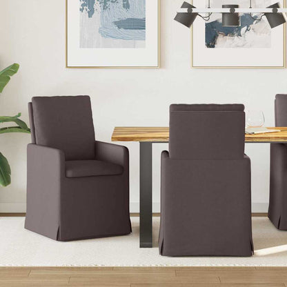 Jídelní Židle 2 Ks Textil 57 X 67 X 98 Cm