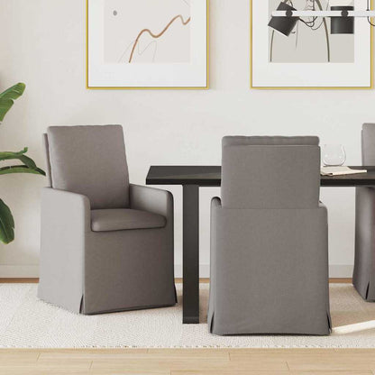 Jídelní Židle 2 Ks Textil 57 X 67 X 98 Cm