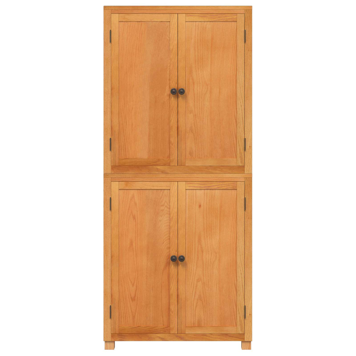 Sada Úložného Nábytku S Policí 2 Ks Přírodní 80 X 35 X 185 Cm