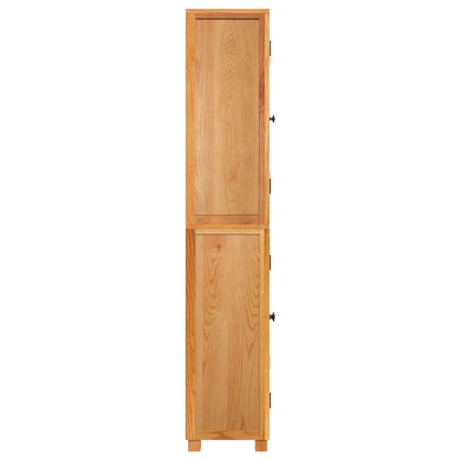 Sada Úložného Nábytku S Policí 2 Ks Přírodní 80 X 35 X 185 Cm