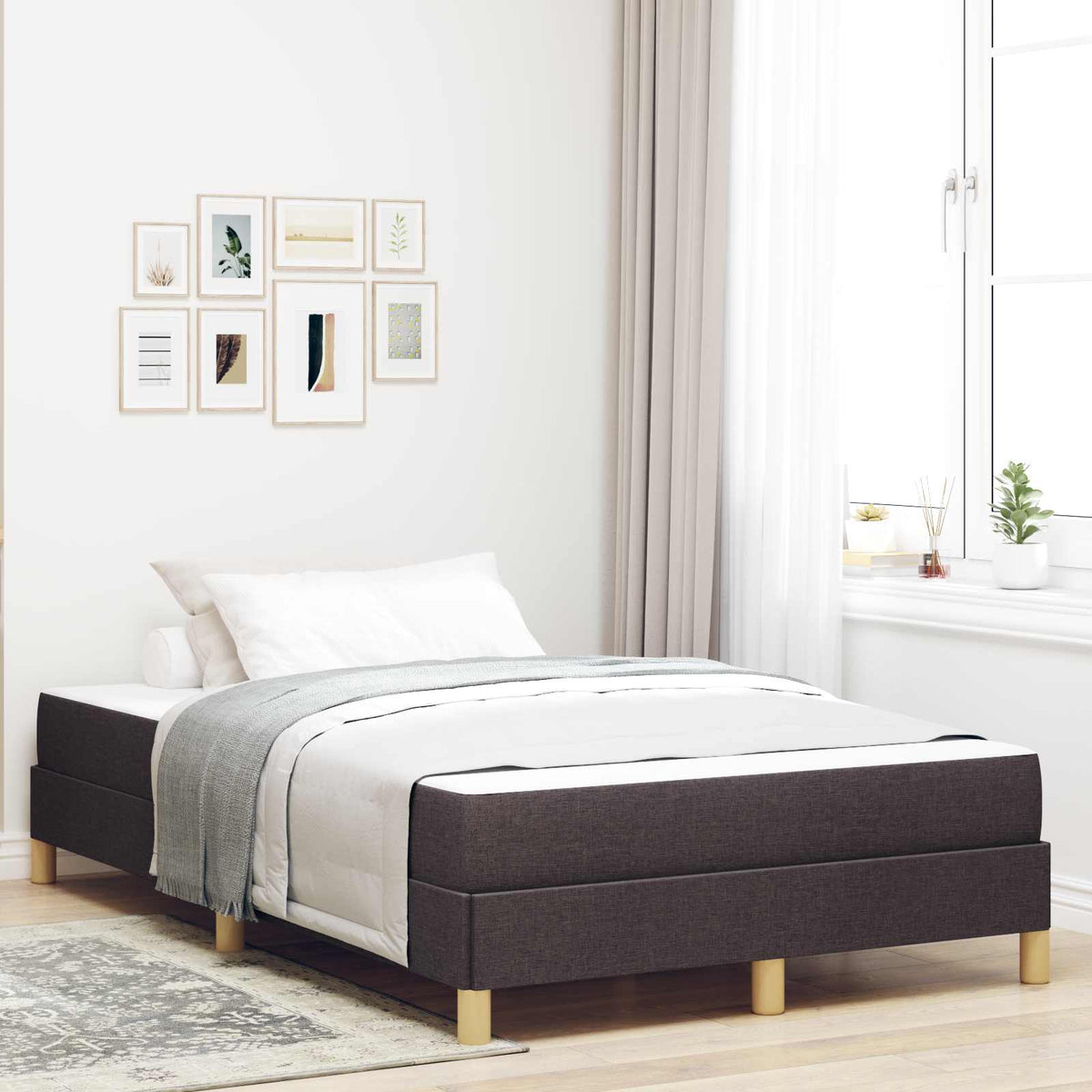 Postel S Boxspringem S Matrací Textil