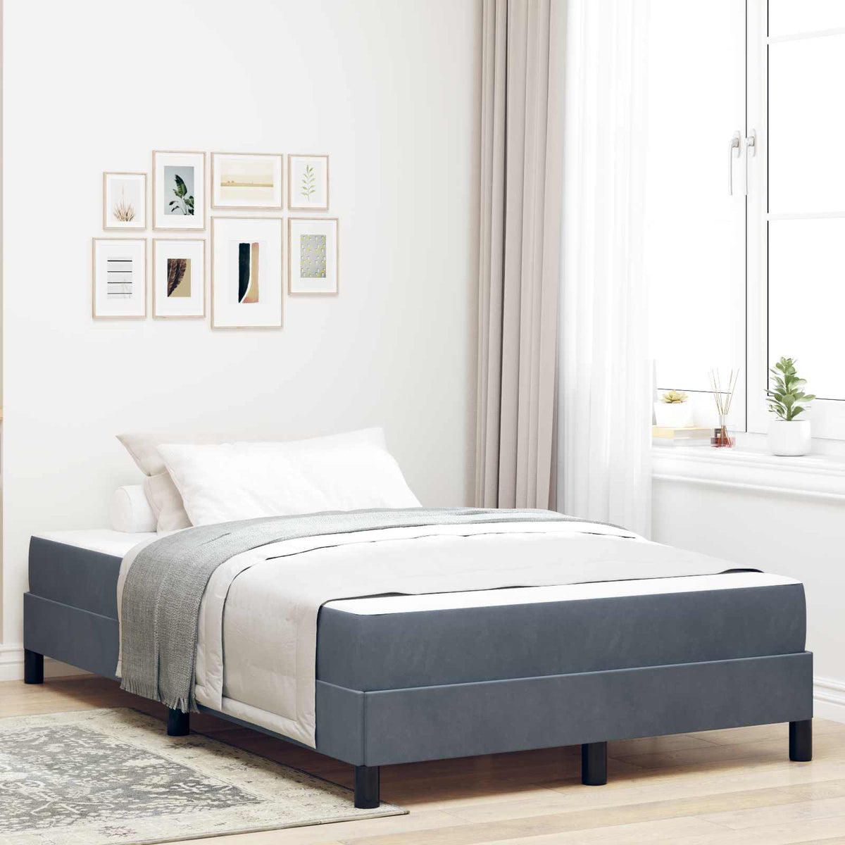 Postel S Boxspringem S Matrací Textil