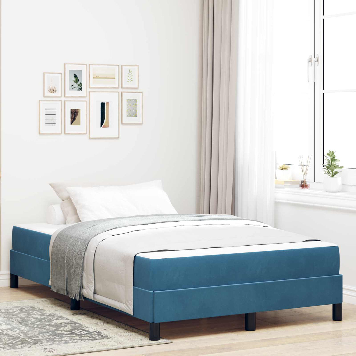 Postel S Boxspringem S Matrací Textil