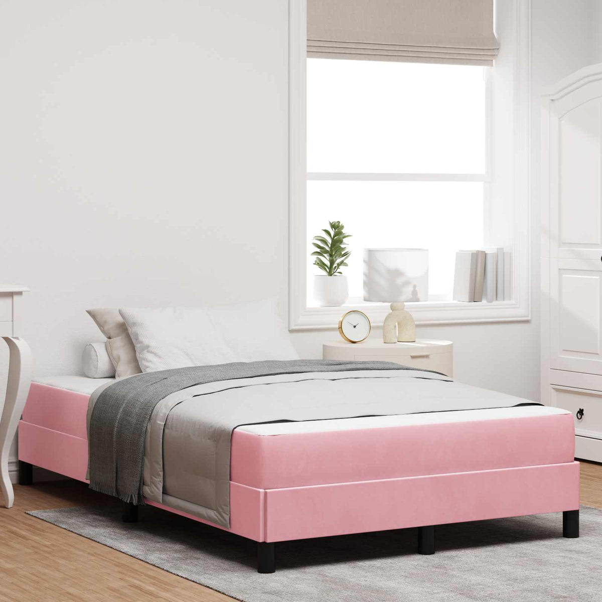 Postel S Boxspringem S Matrací Textil