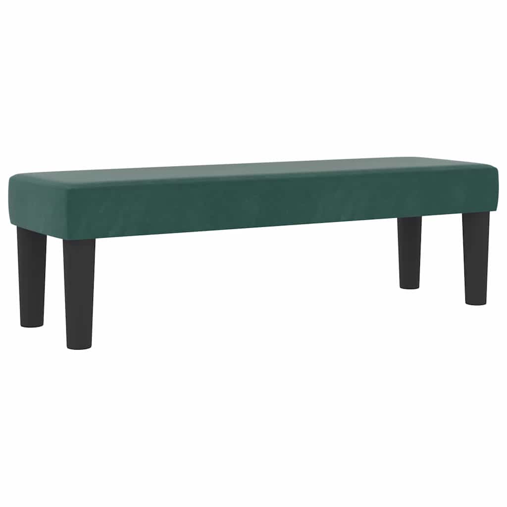 Postel S Boxspringem S Čelo Tmavě Zelená 190 X 120 Cm Samet