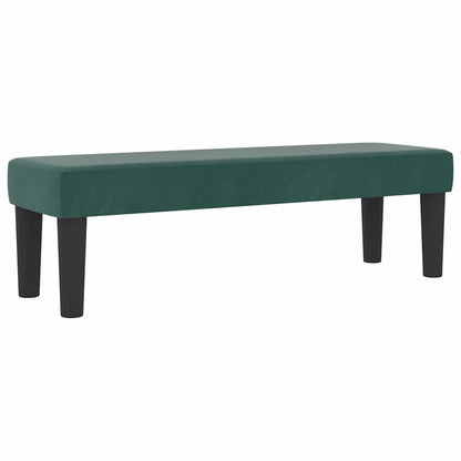 Postel S Boxspringem S Čelo Tmavě Zelená 190 X 120 Cm Samet