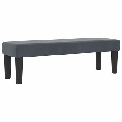 Postel S Boxspringem S Polštářem Tmavě Šedá 200 X 160 Cm Samet