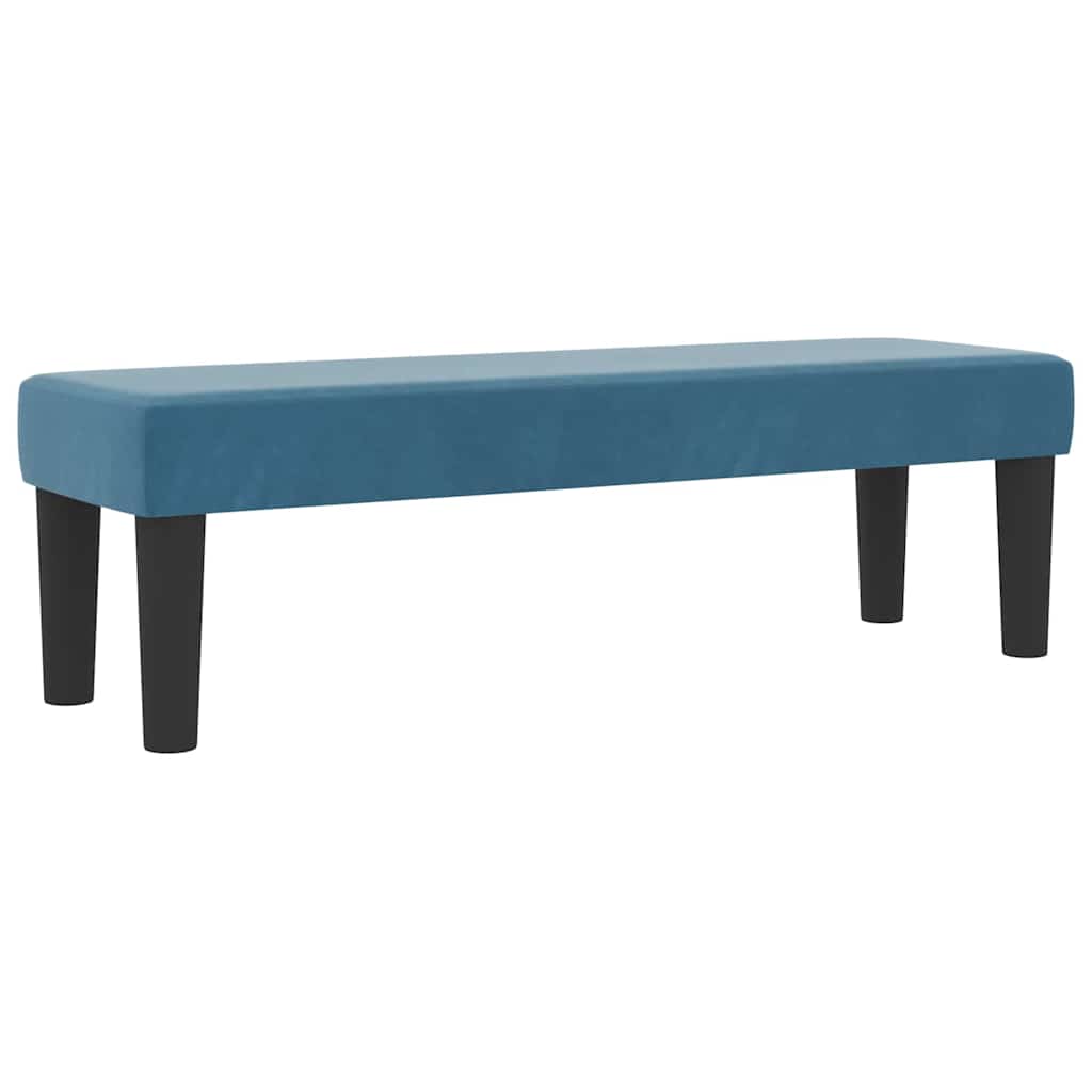 Postel S Boxspringem S Čelo Tmavě Moddrá 200 X 120 Cm Samet