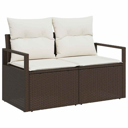 Sada Zahradních Pohovek 6 Ks Polyratan