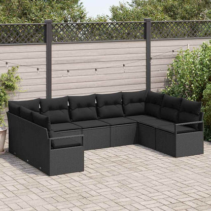 Sada Zahradních Pohovek 9 Ks Polyratan