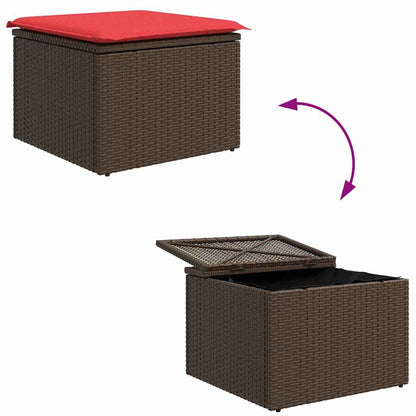 Sada Zahradních Pohovek 4 Ks Polyratan