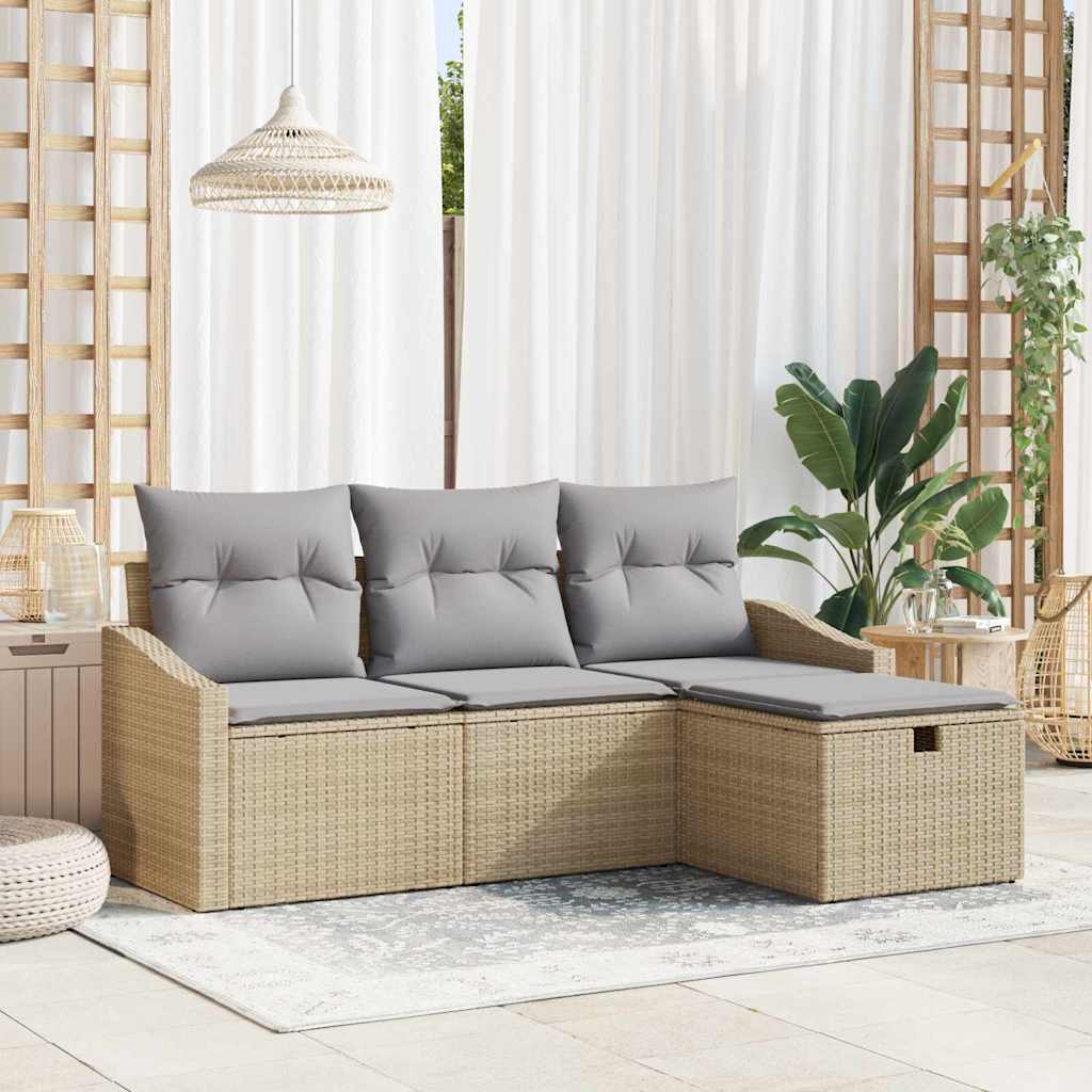 Set Pohovek 4 Ks Polyratan