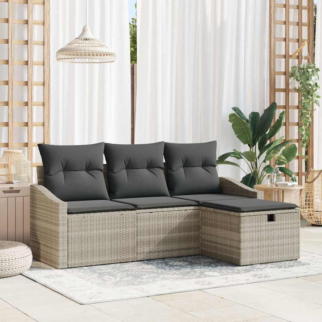 Set Pohovek 4 Ks Polyratan
