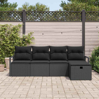 Sada Zahradních Pohovek 5 Ks Polyratan