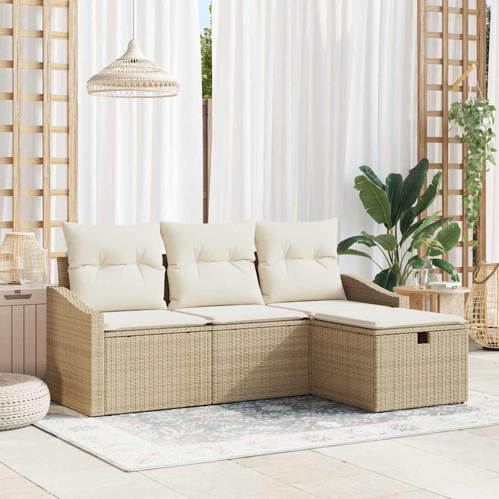 Set Pohovek 4 Ks Polyratan