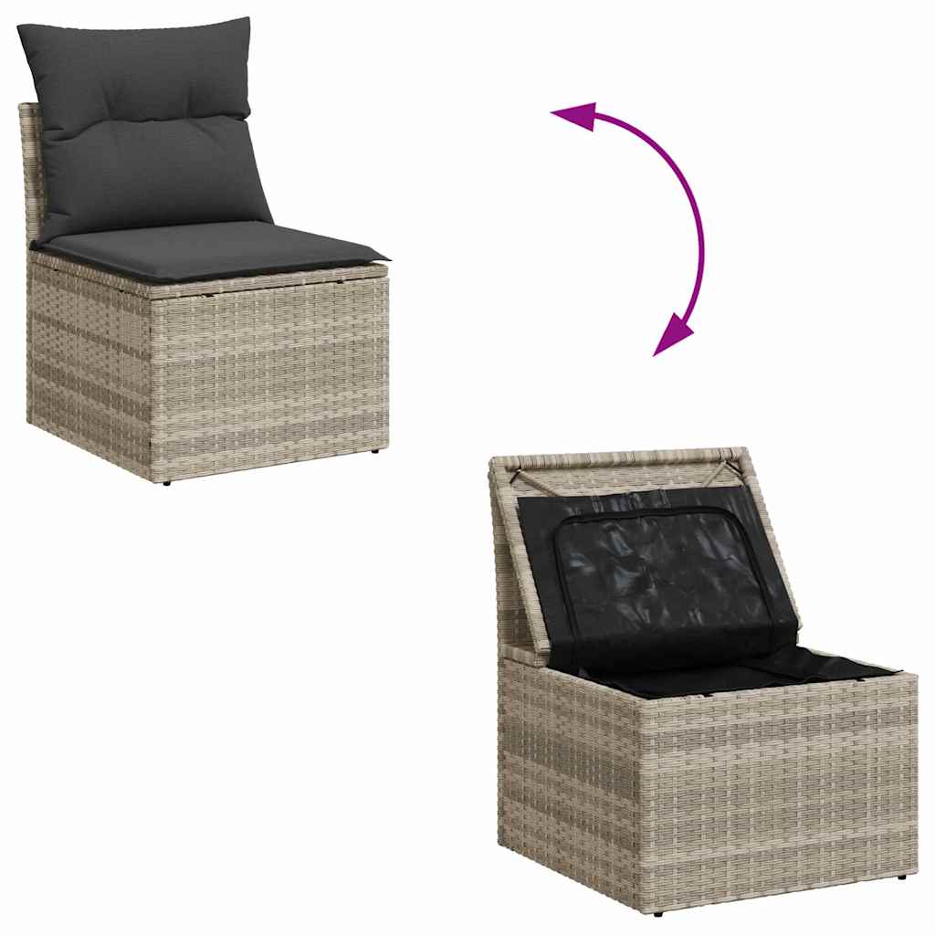 Sada Zahradních Pohovek 6 Ks Polyratan