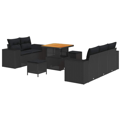 Sada Zahradních Pohovek 8 Pcs Polyratan