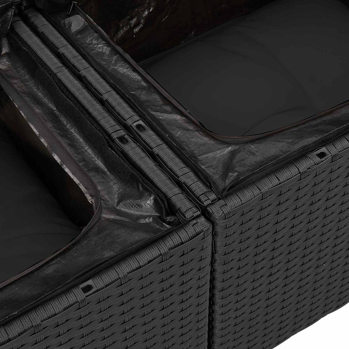 Sada Zahradních Pohovek 13 Ks Polyratan