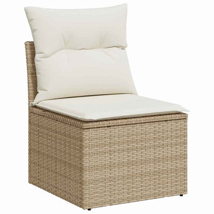 Sada Zahradních Pohovek 8 Ks 5-Počet Míst Béžová A Krémová