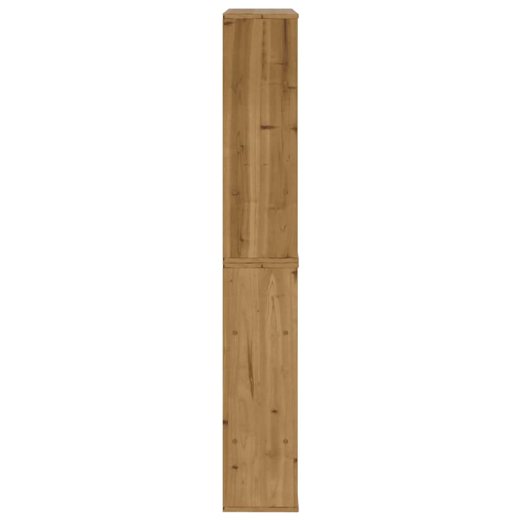 Boční Skříňky 4 Ks "Odda" 40X24X79 Cm Borovicový Masiv