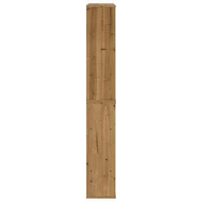 Boční Skříňky 4 Ks "Odda" 40X24X79 Cm Borovicový Masiv