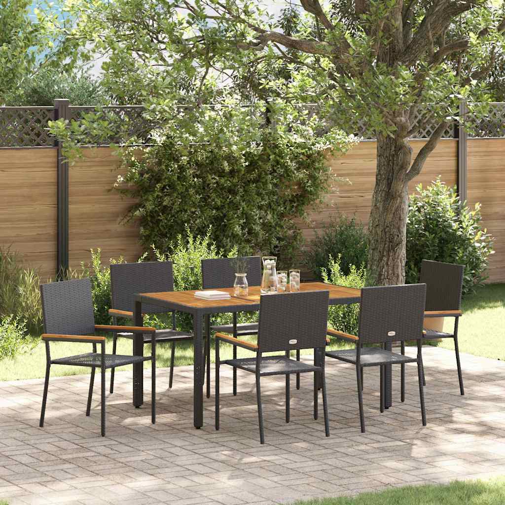 Zahradní Jídelní Souprava 3 Ks Polyratan