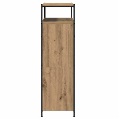 Skříň Na Obuv 100 X 34 X 112 Cm Kompozitní Dřevo Artisanový Dub