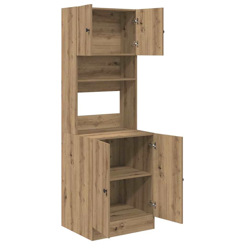 Kuchyňský Bufet Artisanový Dub 60 X 50 X 180 Cm