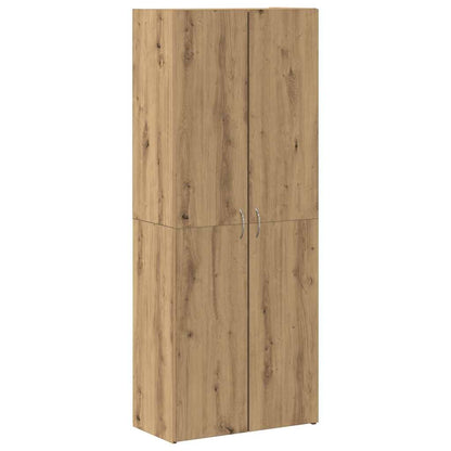 Kancelářská Skříň Artisanový Dub 60 X 32 X 152,5 Cm
