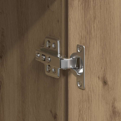 Highboard 60 X 35 X 180 Cm Kompozitní Dřevo Dub Artisan