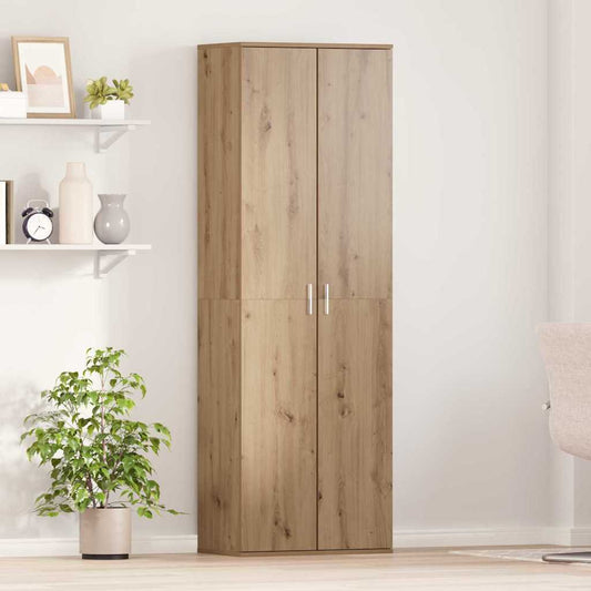 Highboard 60 X 35 X 180 Cm Kompozitní Dřevo Dub Artisan