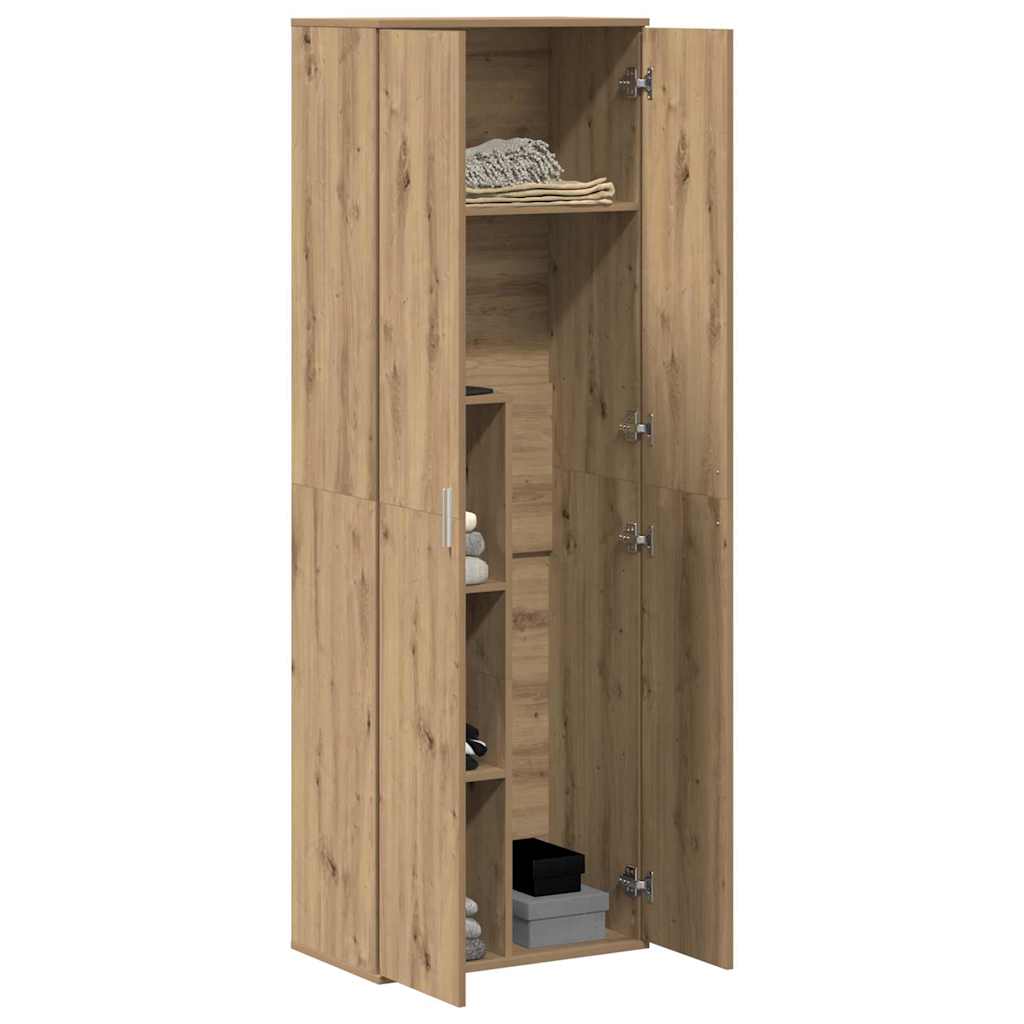 Highboard 60 X 35 X 180 Cm Kompozitní Dřevo Dub Artisan