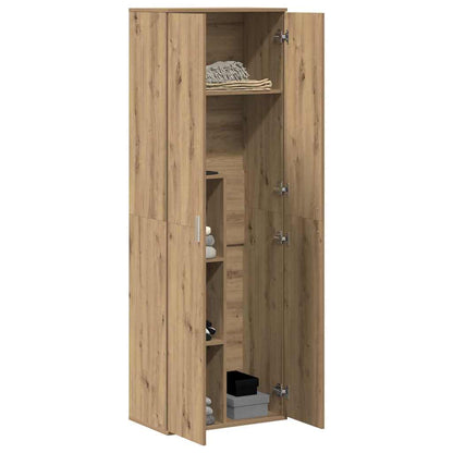 Highboard 60 X 35 X 180 Cm Kompozitní Dřevo Dub Artisan