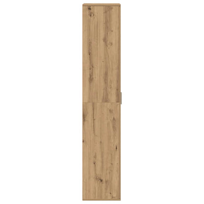 Highboard 60 X 35 X 180 Cm Kompozitní Dřevo Dub Artisan