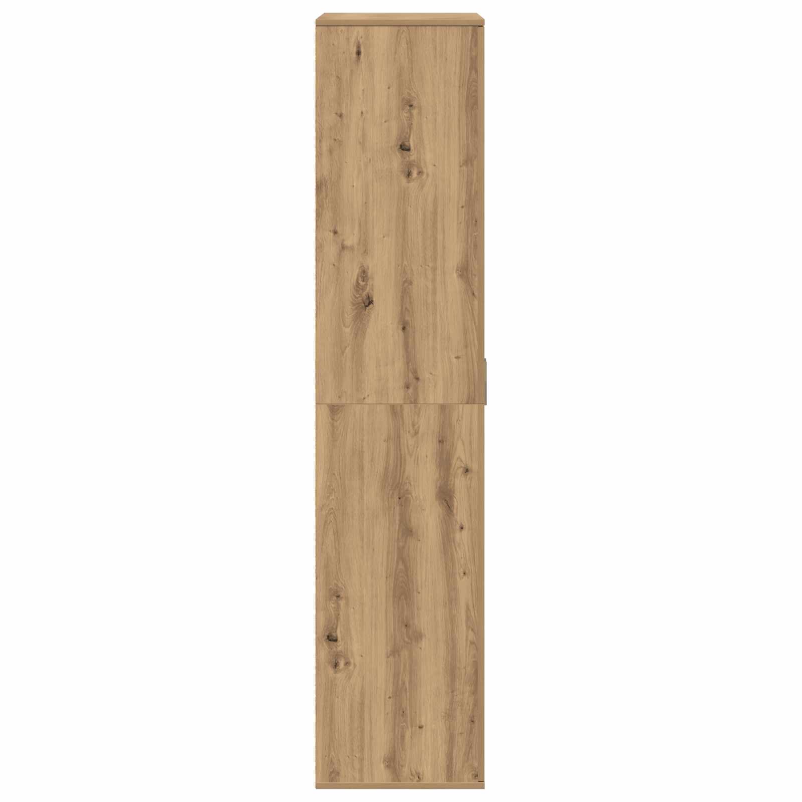 Skříň 80 X 39 X 178 Cm Kompozitní Dřevo Dub Artisan