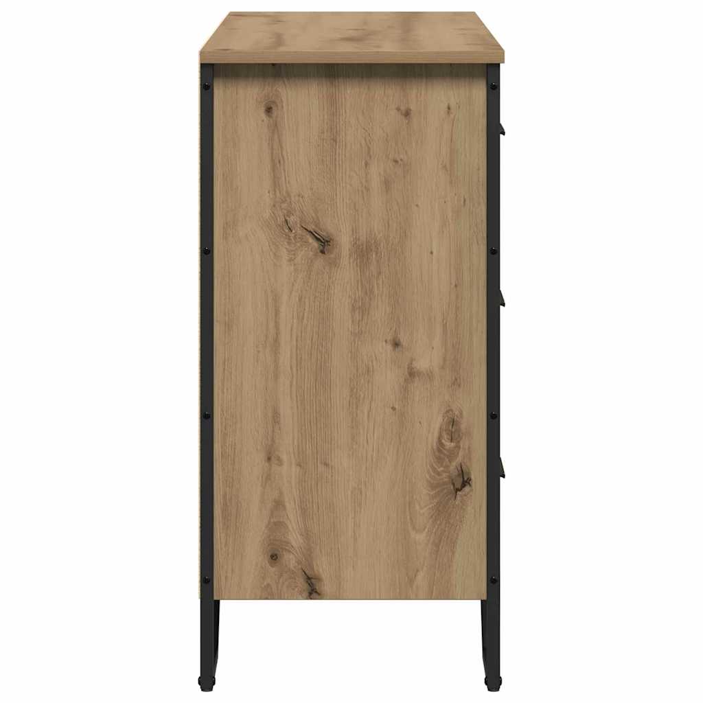 Příborník 6-Zásuvka Artisanový Dub 91 X 35,5 X 74,5 Cm