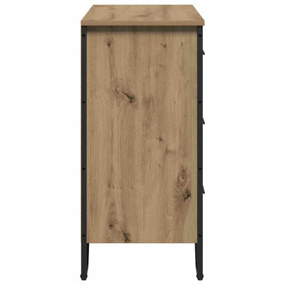 Příborník 6-Zásuvka Artisanový Dub 91 X 35,5 X 74,5 Cm