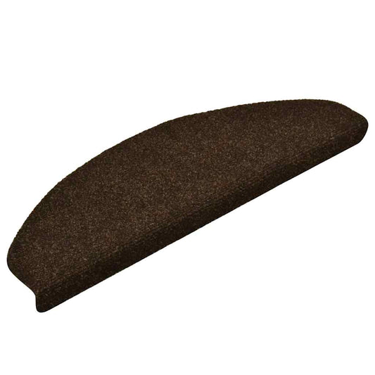 Schodové Rohože Samolepicí 30 Ks 65 X 21 X 4 Cm Hnědé, Půlkulaté, Velké