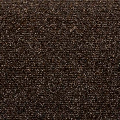 Schodové Rohože Samolepicí 30 Ks 65 X 21 X 4 Cm Hnědé, Půlkulaté, Velké
