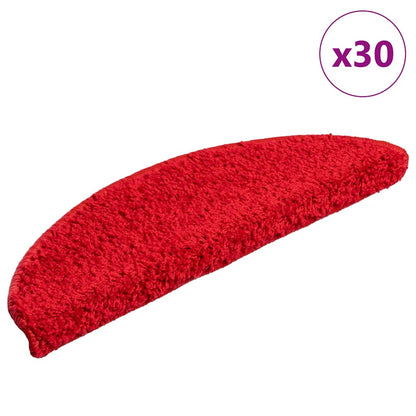 Schodové Rohože 10 Ks Hnědé Půlkulaté