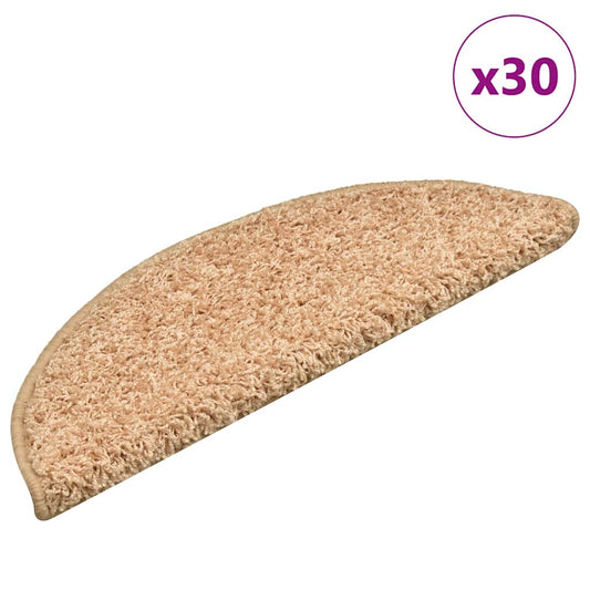 Schodové Rohože 30 Ks Zlaté Půlkulaté
