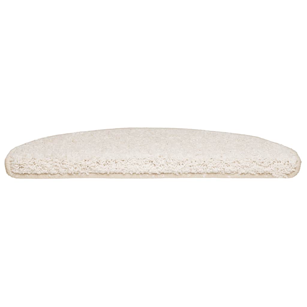 Schodové Rohože 30 Ks Bílé, Půlkulaté, Velké