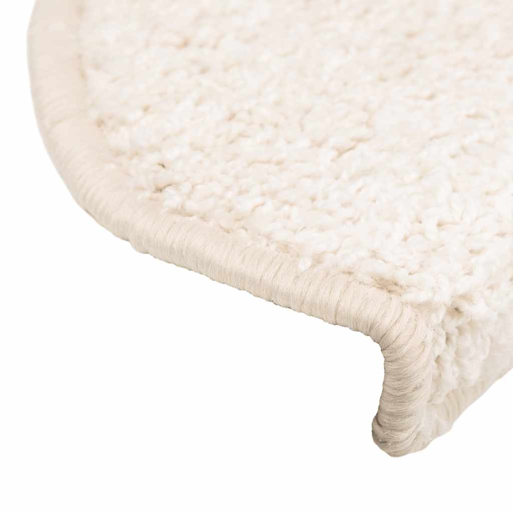 Schodové Rohože 30 Ks Bílé, Půlkulaté, Velké