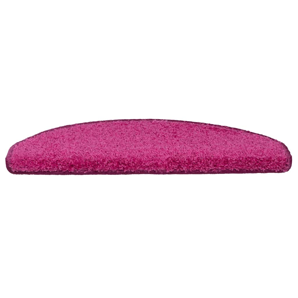 Schodové Rohože 30 Ks Růžové, Půlkulaté, Velké