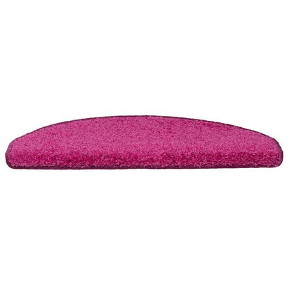 Schodové Rohože 30 Ks Růžové, Půlkulaté, Velké