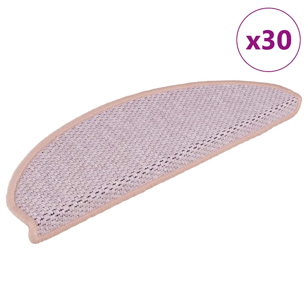 Samolepící Nášlapy Na Schody Vzhled Sisal 15 Ks