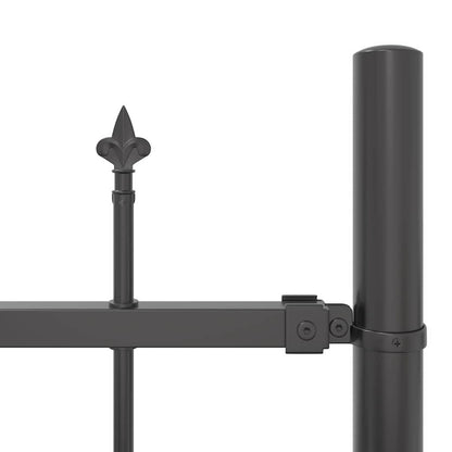 Zahradní Plot Woerden 4 Ks 170 X 215 Cm Práškově Lakovaná Ocel