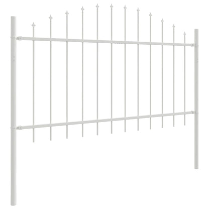 Zahradní Plot Woerden 2 Ks 170 X 140 Cm Práškově Lakovaná Ocel